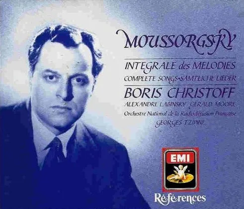 Boris Christoff: Moussorgsky - Intégrale des mélodies (1989)